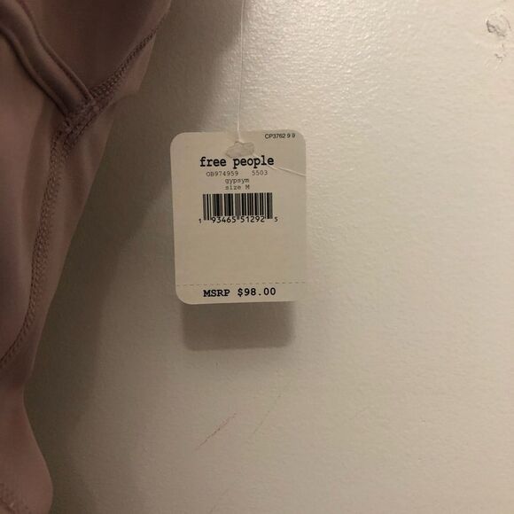 Free People Movement Glow One Piece Bodysuit Light Purple In Color Size Medium‎ - Picture 5 of 13